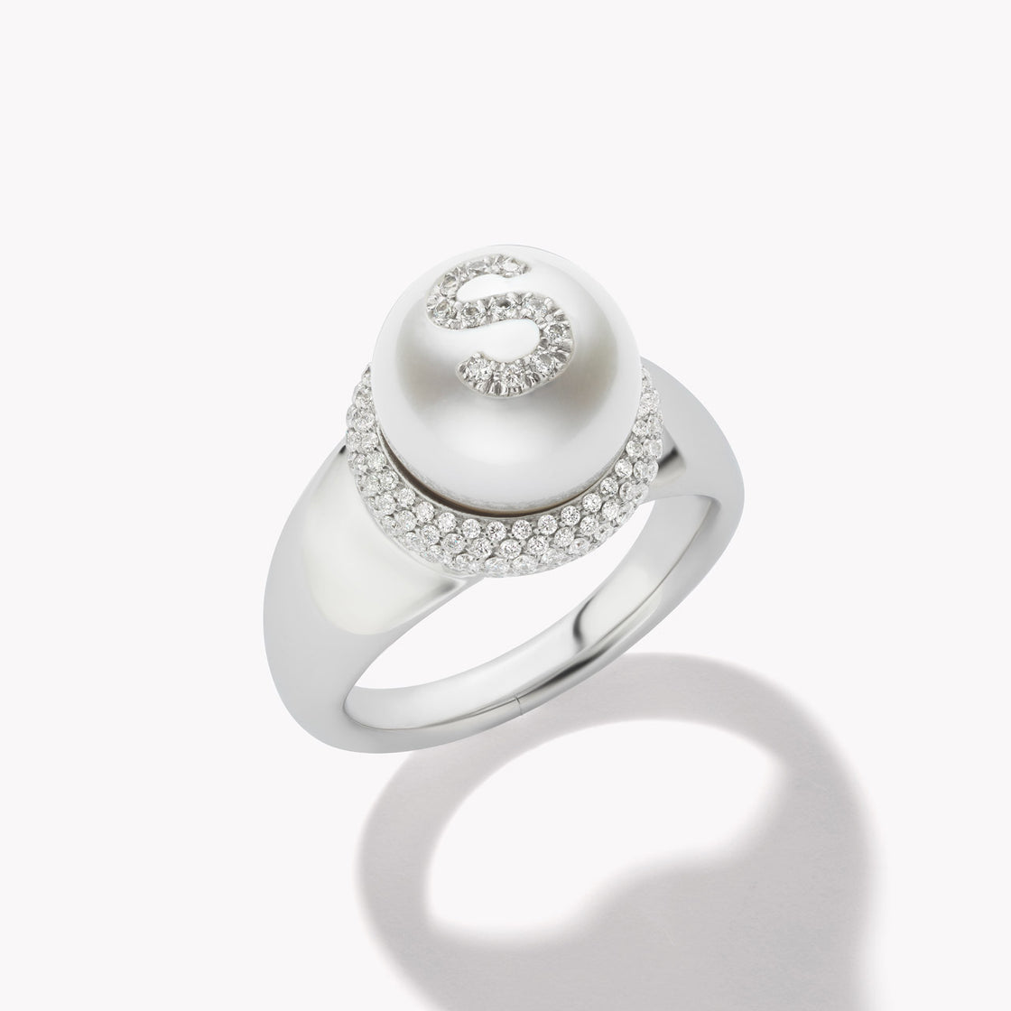 Pearl ID Ring