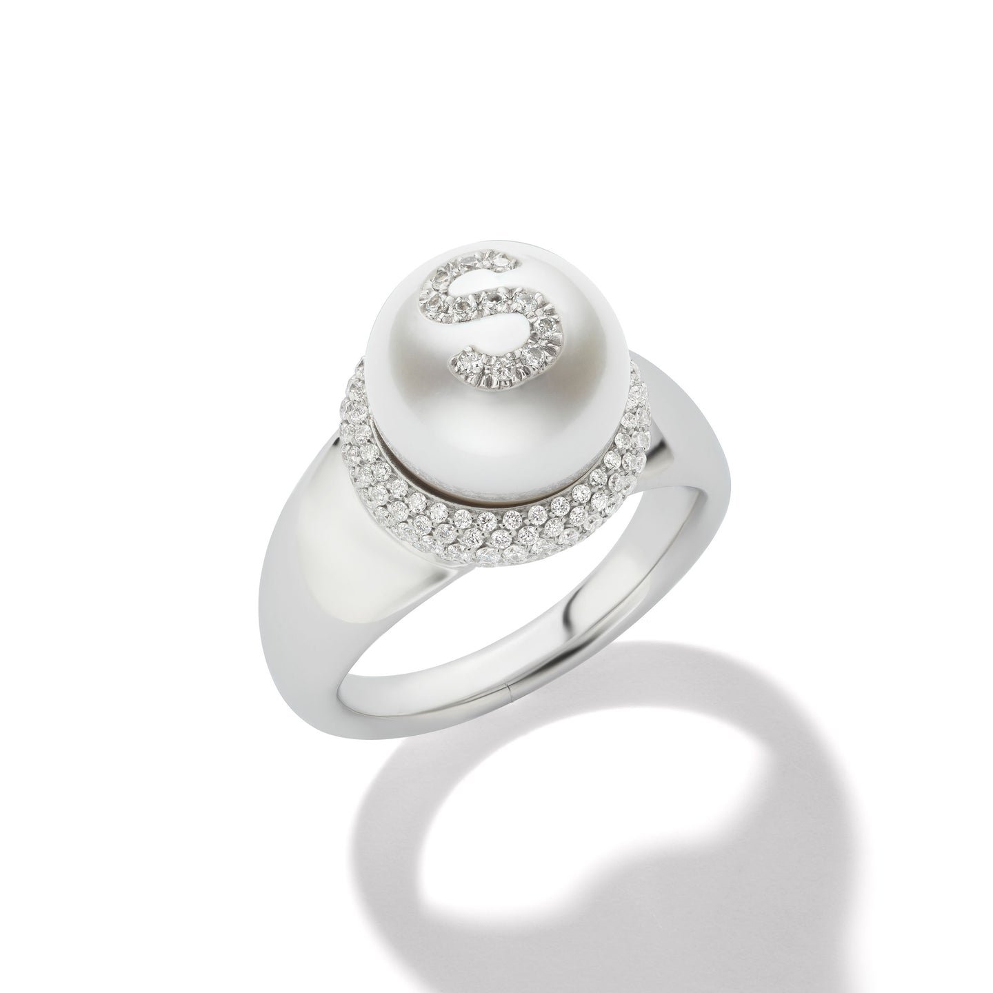 Pearl ID Ring